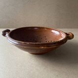 Glazed earthenware drainer