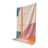 Tapis beni ouraine tissé main traditionnelle d’atlas taille 1,5/2,5 m