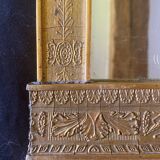 Framed mirror "friezes and ram's head" neoclassical