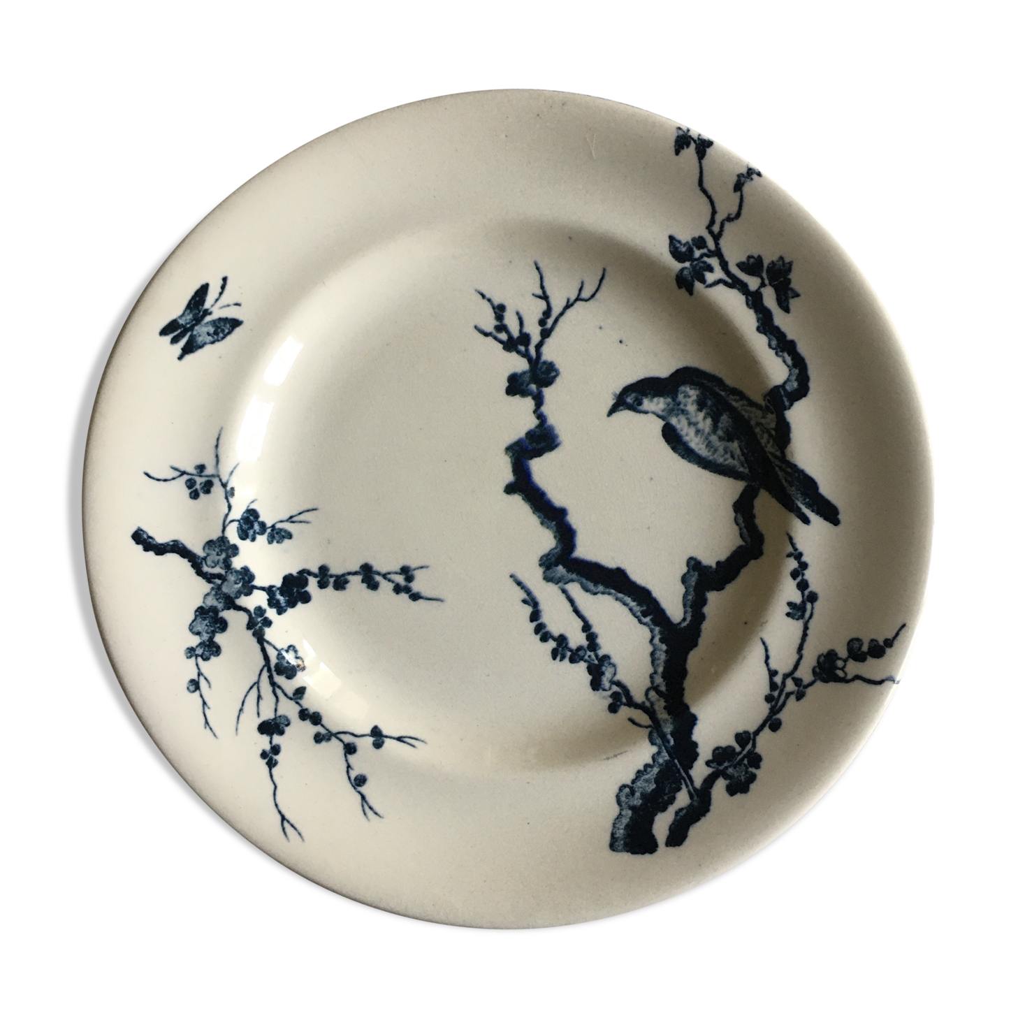 Japanese Longwy plate