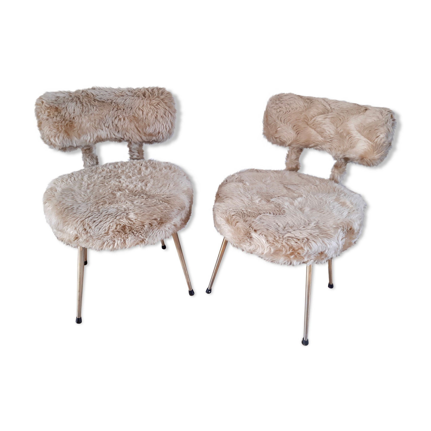 Pair of moumoute chairs 1970