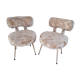 Pair of moumoute chairs 1970