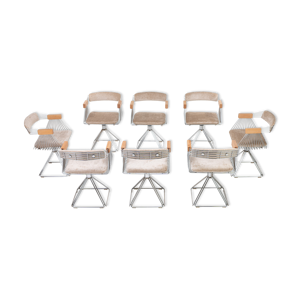 Ensemble de 8 chaises