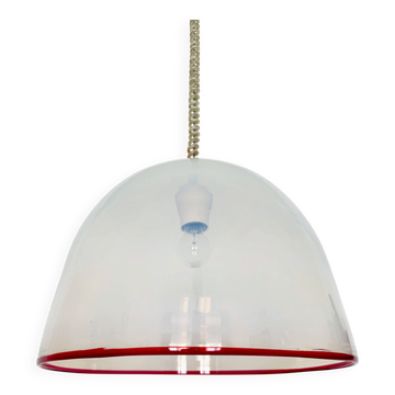 Murano Glass Pendant Lamp by Roberto Pamio and Renato Toso for Leucos