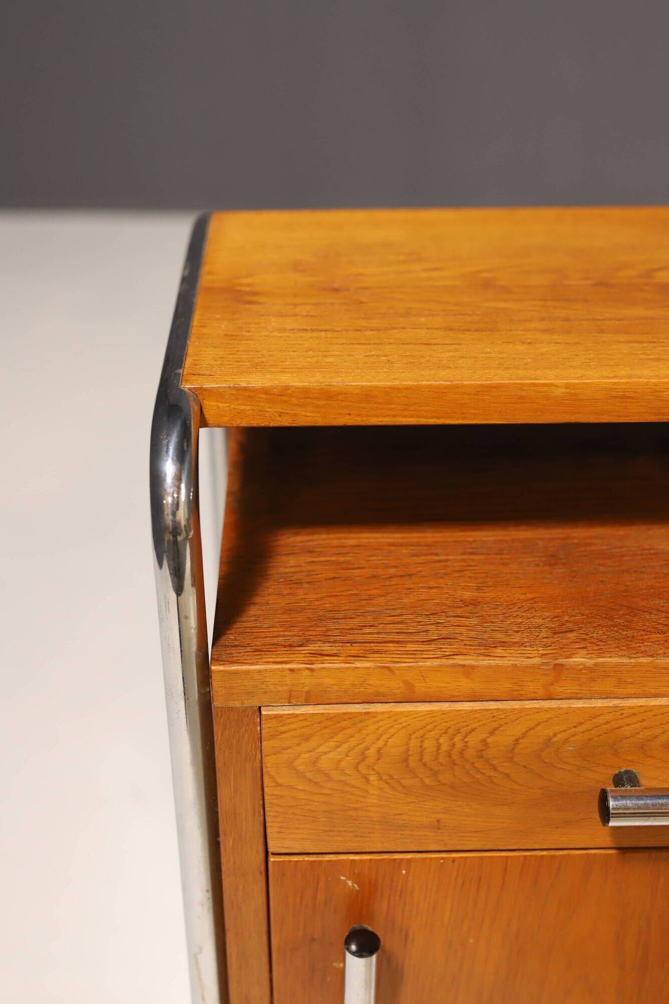 Pair of Functionalist Nightstands | 1930s–1940s