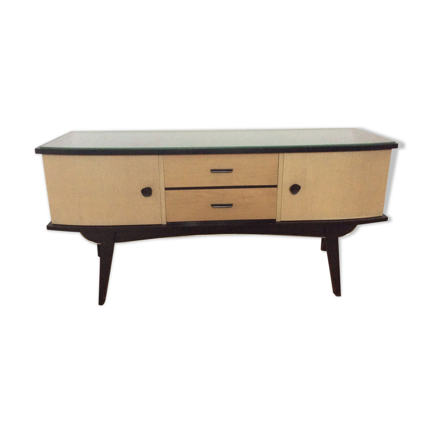 Vintage wooden sideboard 1960