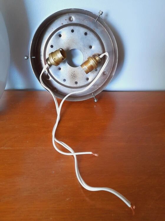Space age wall light or ceiling light