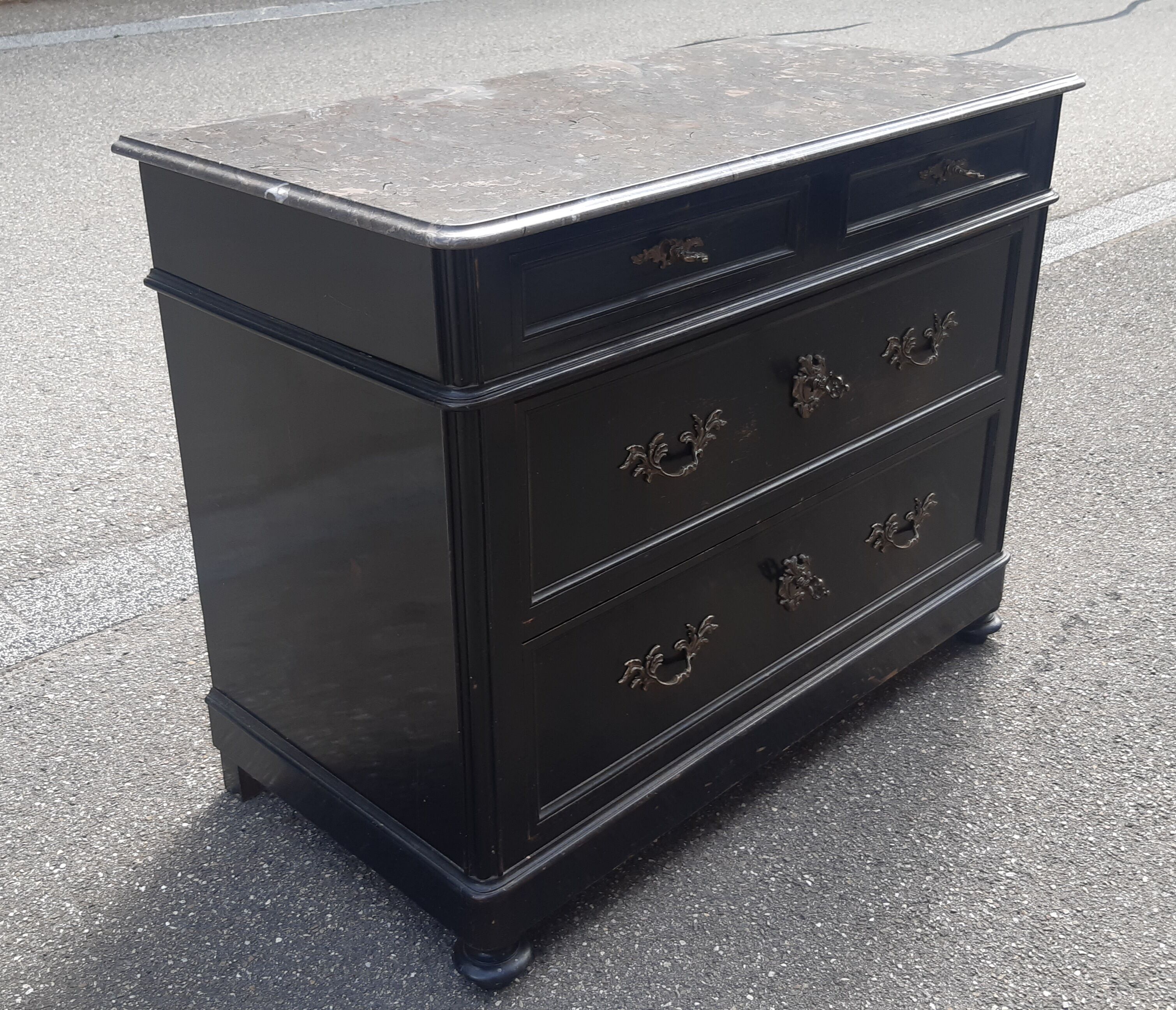 Commode marbre début XXème