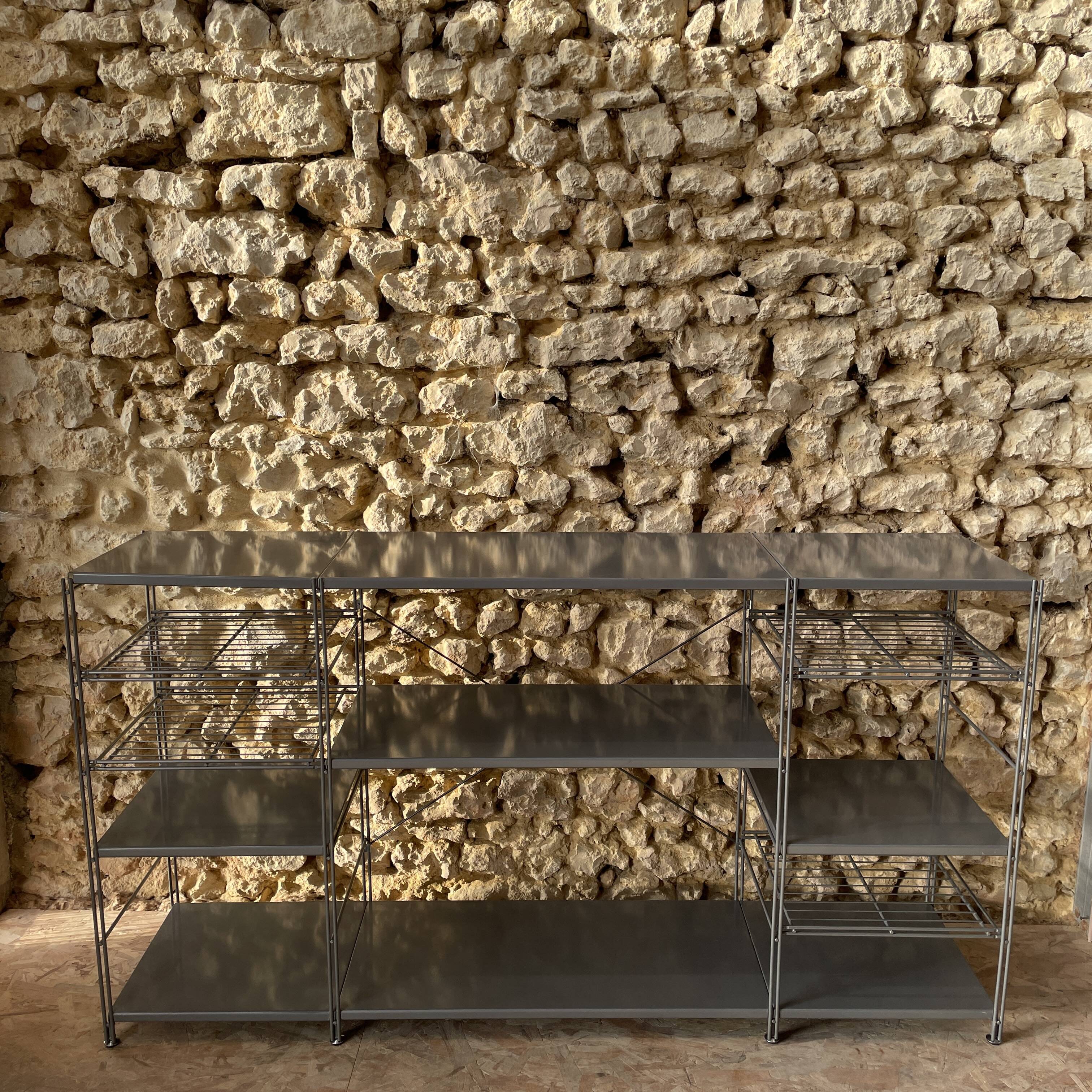 Modular metal shelf Niels Gammelgård - IKEA