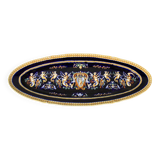 Plat de service en faience de Gien