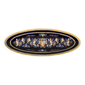 Plat de service en faience de Gien