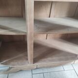 Art Deco sideboard with gray marble