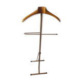 Foldable vintage night jack, wood and metal