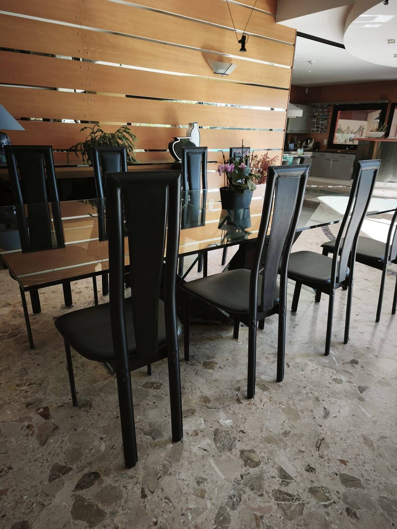 Chaises pl2 roche bobois x8