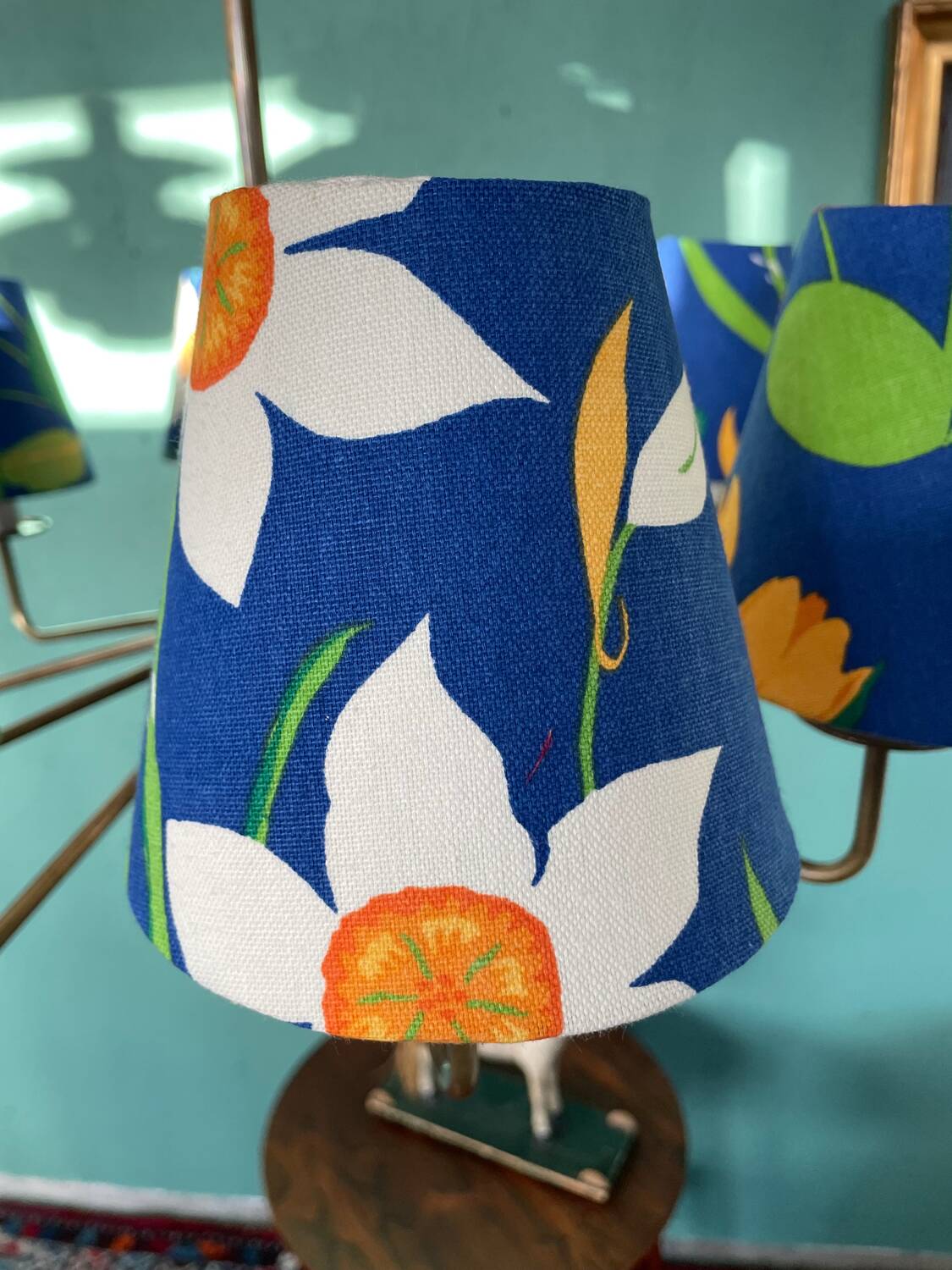 A very rare mid-century chandelier designed by Danish architect T. H. Valentiner