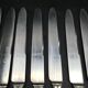 8 knives and 1 serving knife in silver metal Deetjen