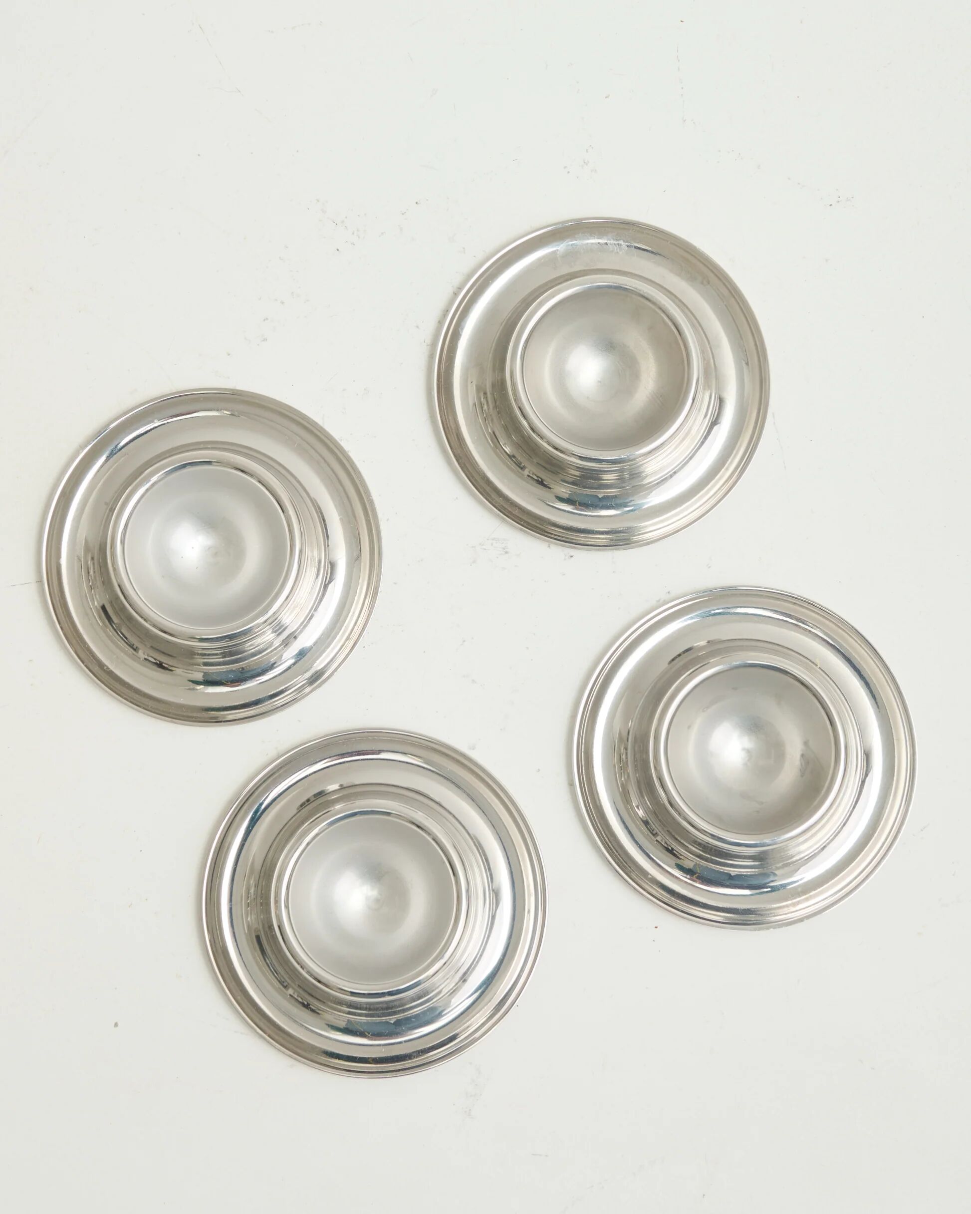 Chrome egg cup, 1970s