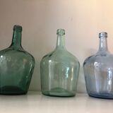 Demijohn  trio / vintage bottle