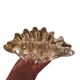 Moulded crystal bowl – 1950s style