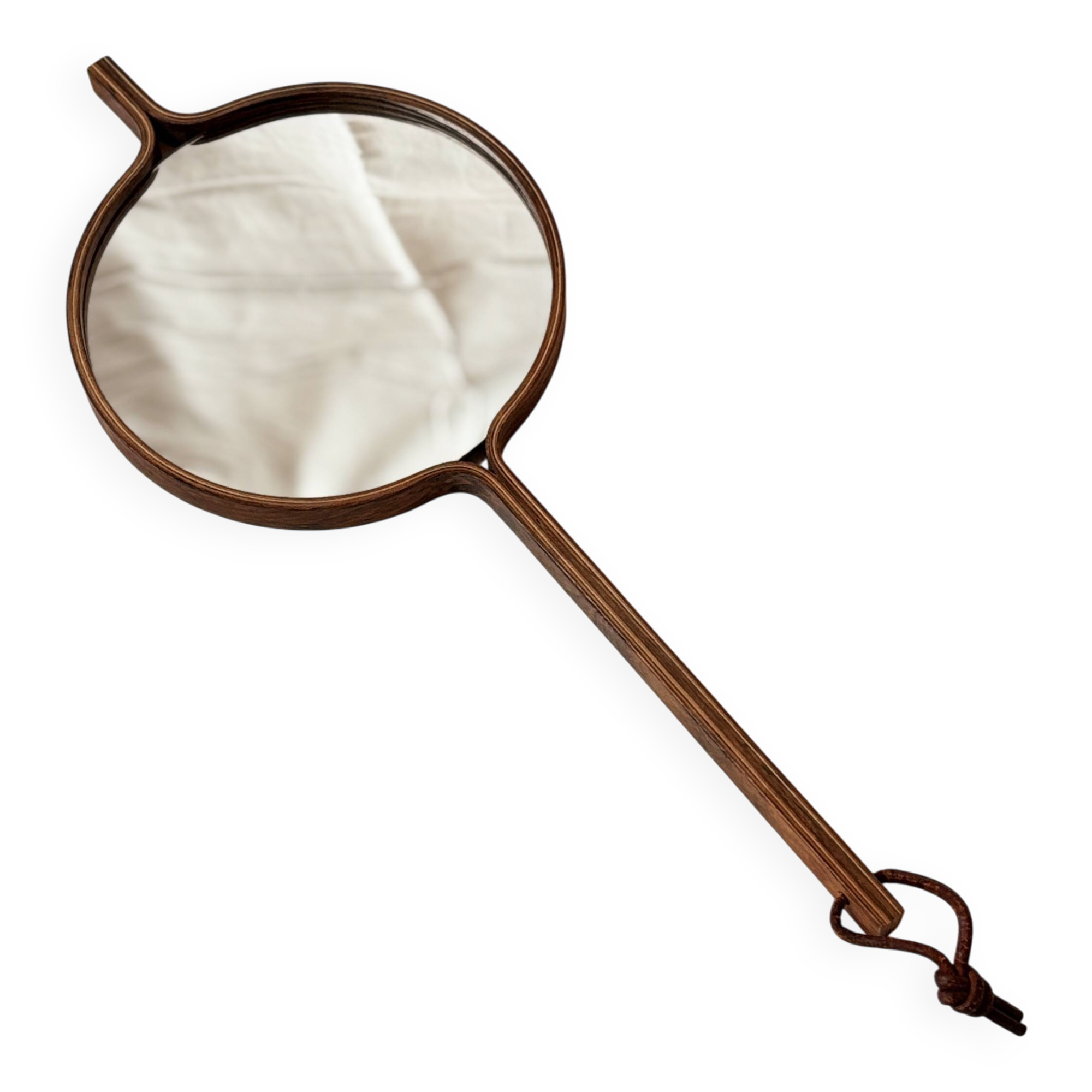 Double-sided Danish mirror, Bech & Starup for Den Permanente