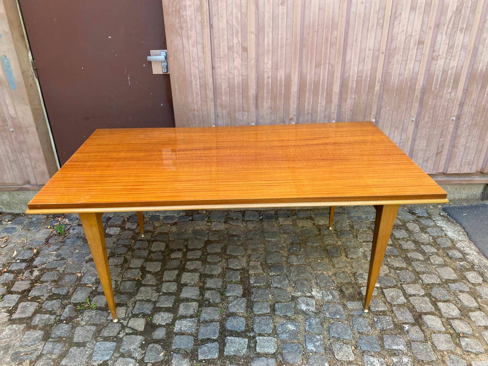 Mid-Century Modern Scandinavian extendable dining table 1960