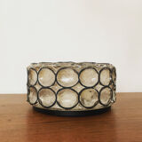 Iiron ring design wall or ceiling lamp by Limburg