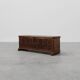Rare Large Gothic 16th century carved solid oak chest, France