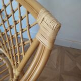 Rattan armchair