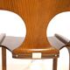 Pozzi dining chairs set of 4 by Augusto Savini