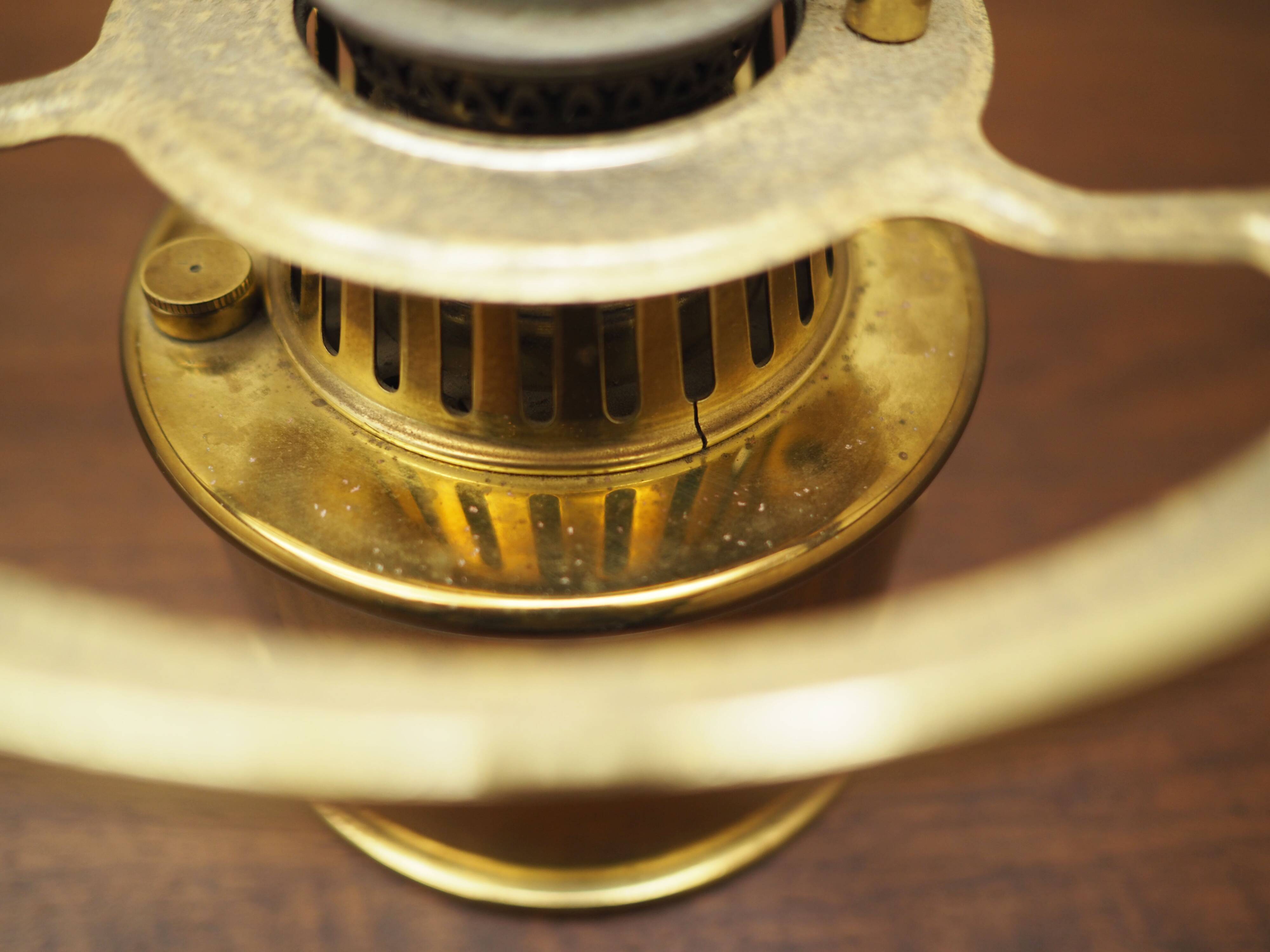 Oil lamp, Danish design, 1950s, manufacture: GV Harnisch