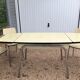 Table and 4 chairs in formica
