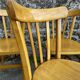 Set of 6 Luterma beech chairs, 1950.