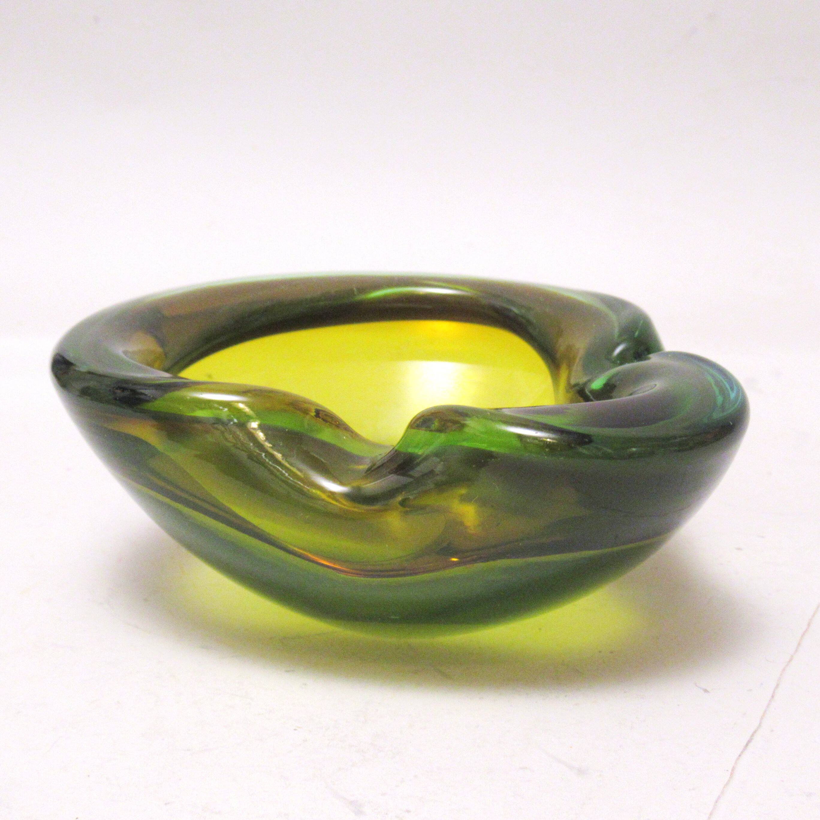 Murano free form ashtray 1960s