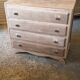 Oak chest of drawers