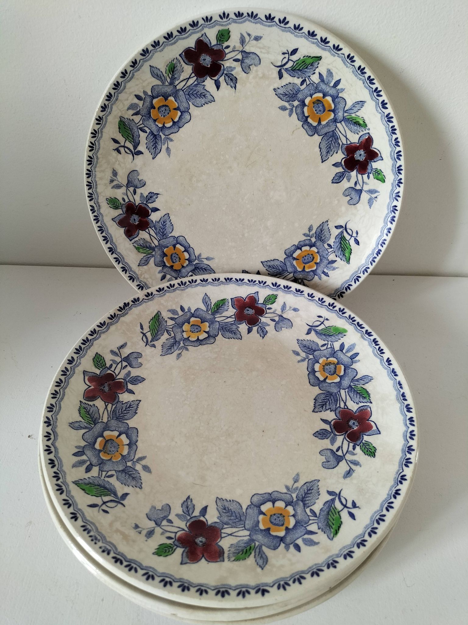 Assiettes Gien France