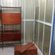 Library, 60s teak shelf on feet