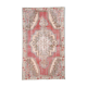 Tapis vintage turc rouge et beige 133x226cm