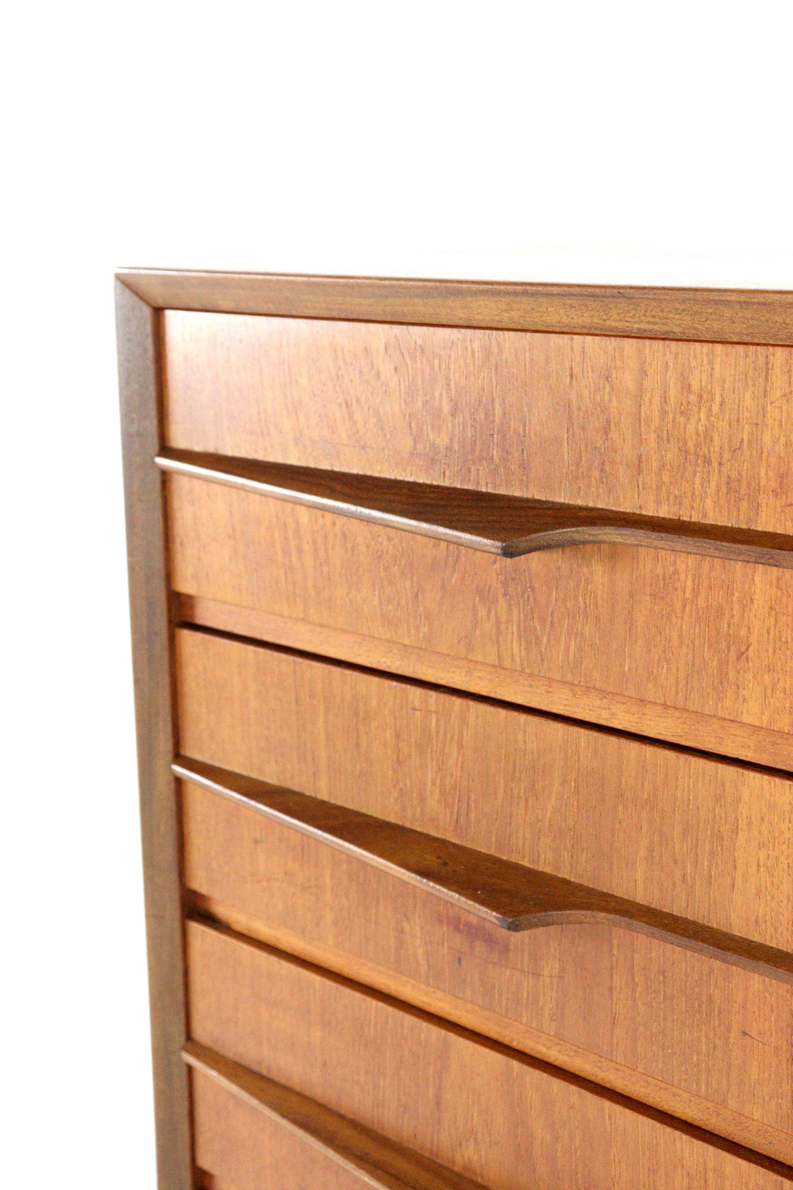 Large Danish 'Olsted' chest of drawers in teak