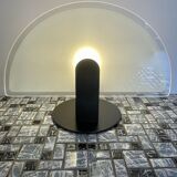 Black and smoked frosted mood lamp