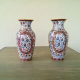 Pair of vases by Gien