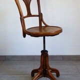 Vintage typing chair by Walter Baumann before 1930