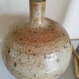 Lampe à poser en grès pyrité