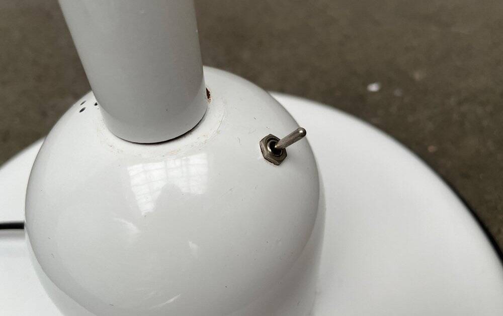 Vintage Italian floor lamp, space age postmodern, 1970s.