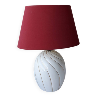 Ceramic lamp in the style of Tommaso Barbi.