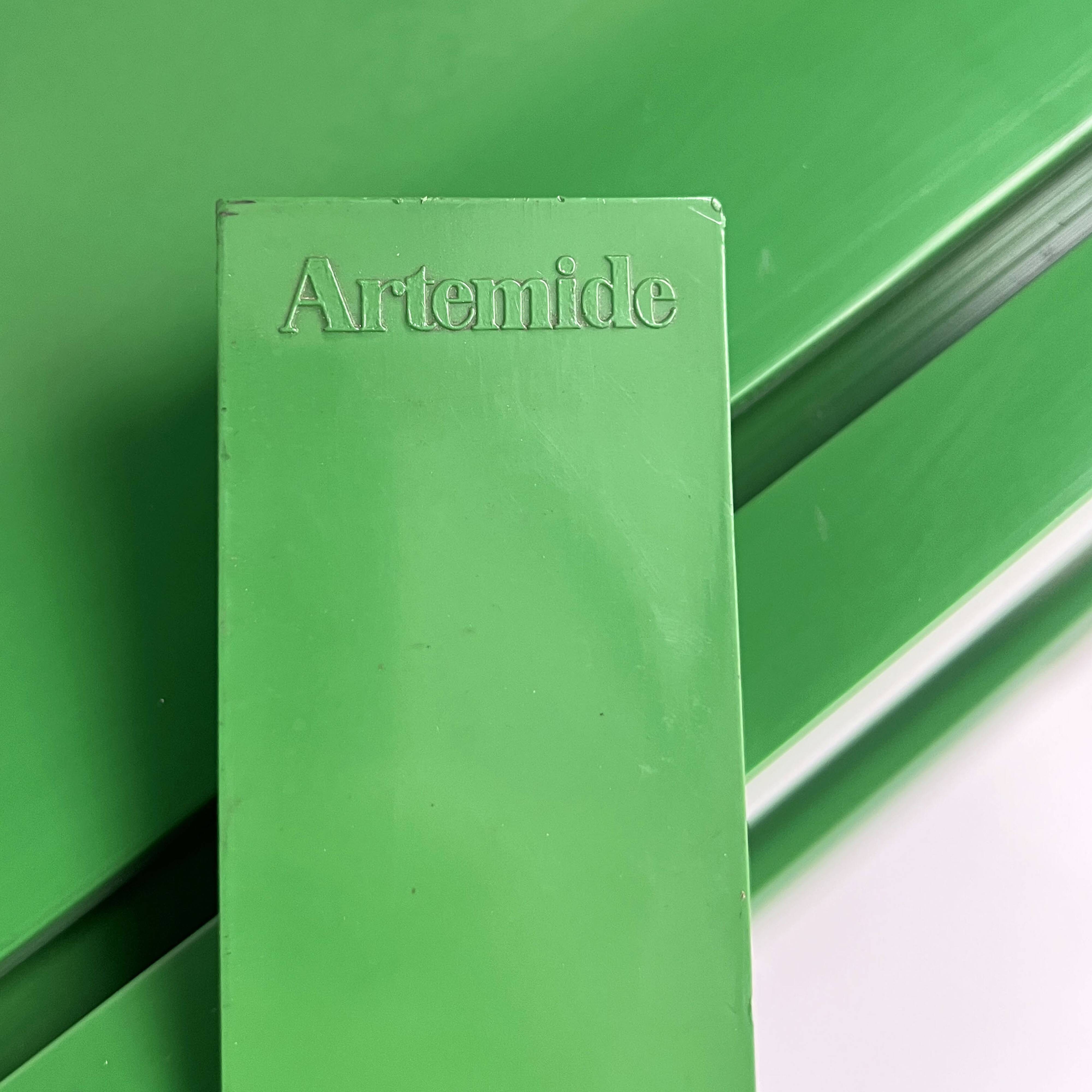 Modular shelf "Dodona 300" green by Ernesto Gismondi for Artemide, 19