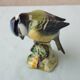 Oiseau mésange en céramique