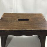 Wooden foldable stool