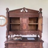 Meuble auvergnat brutaliste art populaire 1890