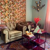 Early 20th Century Taisho/Showa Period Japanese Woven Bamboo Ikebana Vase