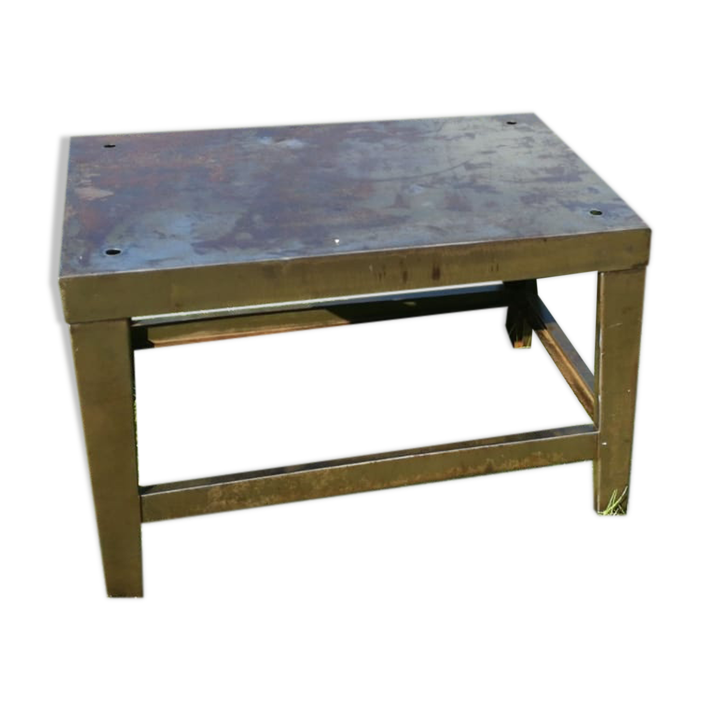 Industrial coffee table